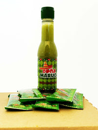 15ml Sachettes Doña Maruca GREEN Habanero Hot Sauce (Medium to HOT) 300ct Case